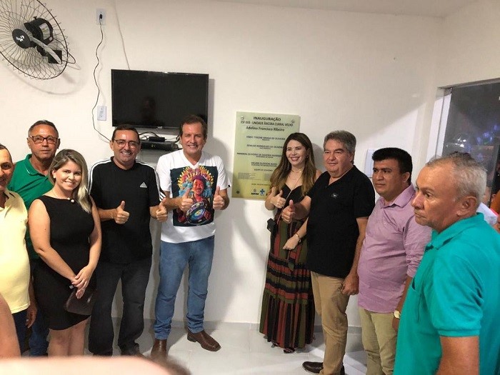 Prefeitura de Sousa entrega moderna UBS aos moradores da Comunidade Rural Curral Velho